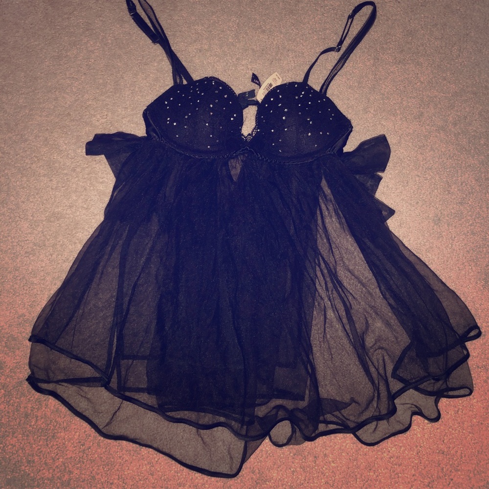 NWT, Victoria’s Secret Baby Doll Sheer Lingerie